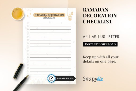 Download Ramadan Decoration Checklist - Check Collection