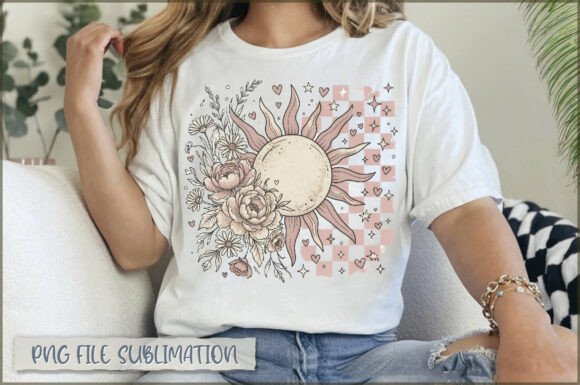 Download Boho Checked Sunflower PNG - Check Collection