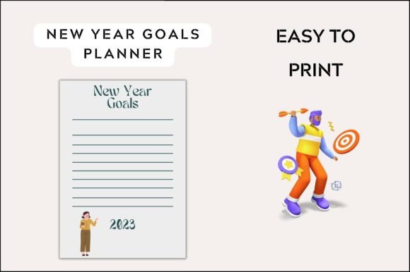 Download New Year Goal Planner Free - Goal planner Collection