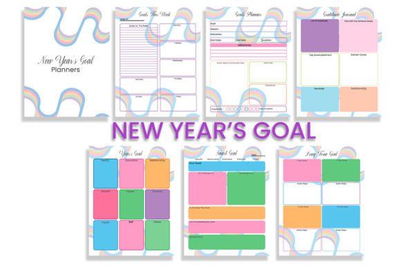 Download New Year's Goal Planner - Goal planner Collection