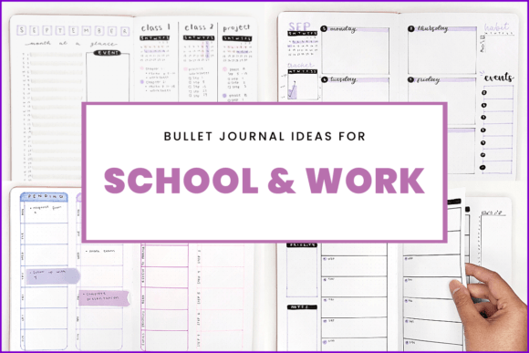 Download Bullet Journal Ideas for School and Work - Bullet journal ideas Collection